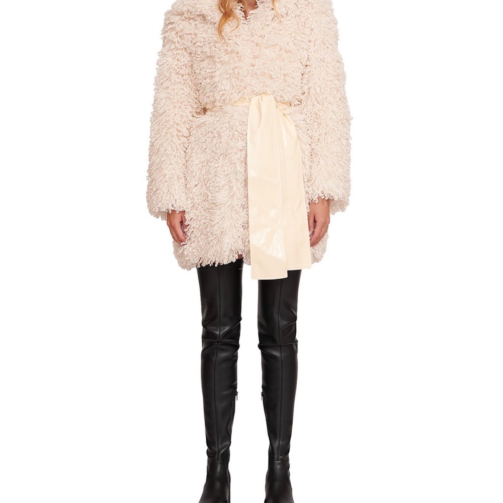 Staud Lydie Belted Coat - Picture 4 of 4